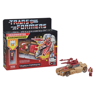 Transformers Generations Retro Headmaster Chromedome