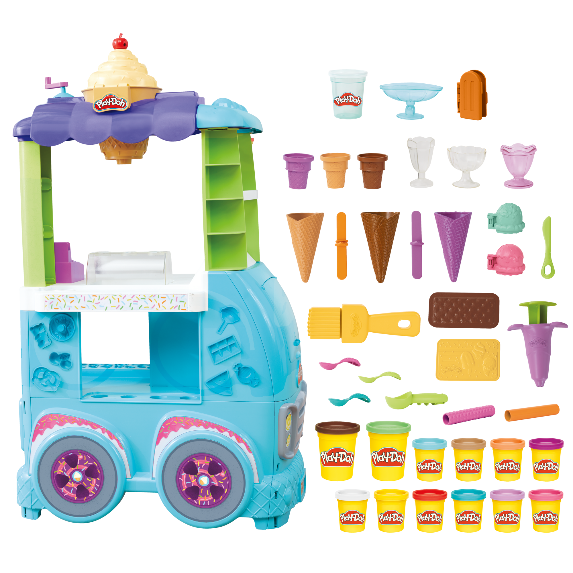 Play-Doh Kitchen Creations Ultimate Ice Cream Truck Playset