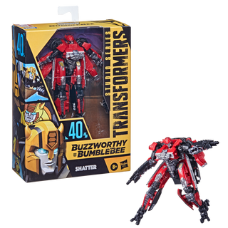 Transformers Buzzworthy Bumblebee Studio Series Deluxe Class 40BB Shatter