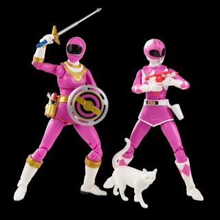 Power Rangers Lightning Collection Mighty Morphin Pink Ranger and Zeo Pink Ranger