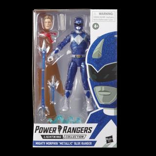 Power Rangers Lightning Collection Mighty Morphin Metallic Blue Ranger