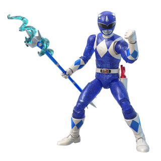 Power Rangers Lightning Collection Mighty Morphin Metallic Blue Ranger