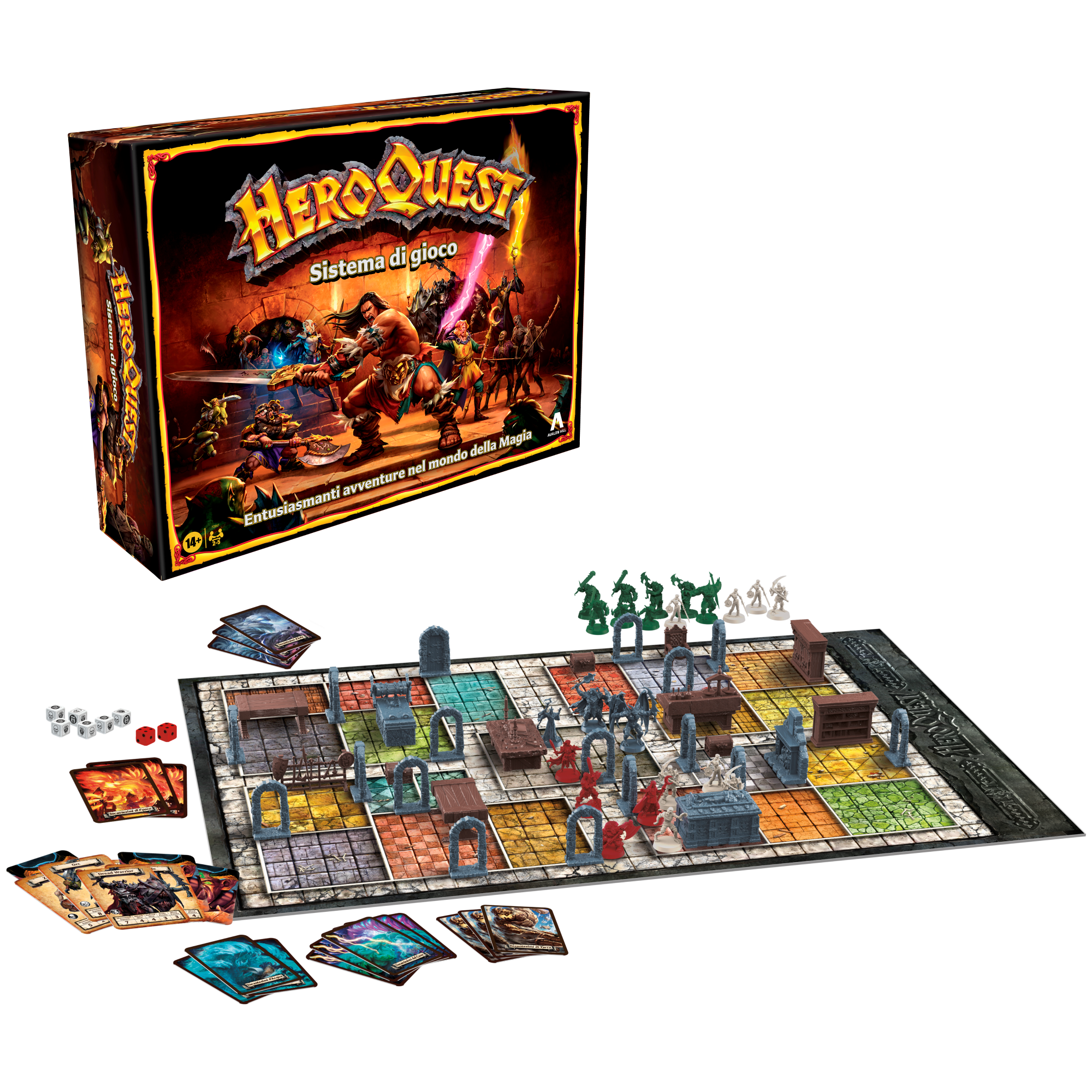 HeroQuest Basisspiel (Italienische Version)