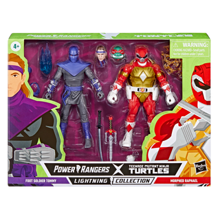 Hasbro Power Rangers cheapest x TMNT Lightning Collection COMPLETE SET