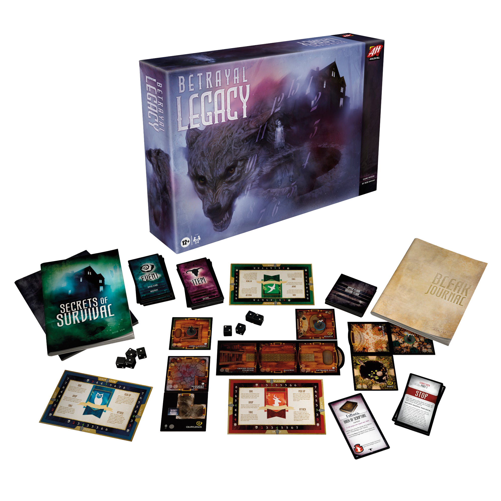 Avalon Hill Betrayal Legacy (English Version)