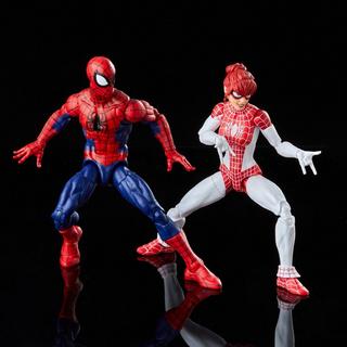 Marvel Legends Series Spider-Man and Marvel’s Spinneret