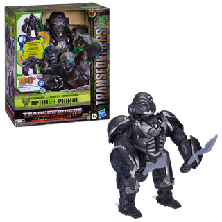 Transformers: Rise of the Beasts Command & Convert Animatronic Optimus Primal