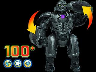 Transformers: Rise of the Beasts Command & Convert Optimus Primal animatronique
