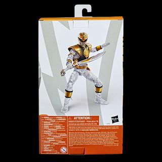 Power Rangers Lightning Collection Mighty Morphin Metallic White Ranger