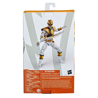 Power Rangers Lightning Collection Mighty Morphin Metallic White Ranger