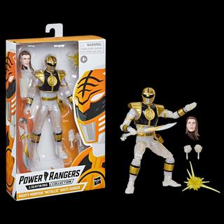 Power Rangers Lightning Collection Mighty Morphin Metallic White Ranger