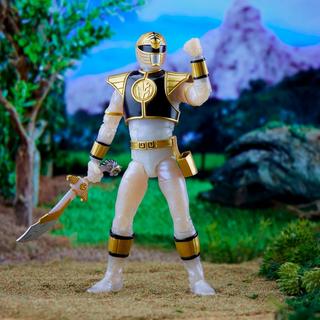 Power Rangers Lightning Collection Mighty Morphin Metallic White Ranger