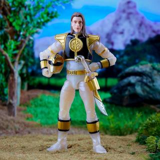 Power Rangers Lightning Collection Mighty Morphin Metallic White Ranger