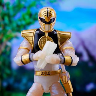 Power Rangers Lightning Collection Mighty Morphin Metallic White Ranger