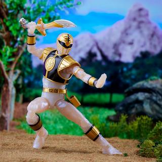 Power Rangers Lightning Collection Mighty Morphin Metallic White Ranger