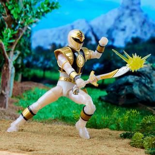 Power Rangers Lightning Collection Mighty Morphin Metallic White Ranger