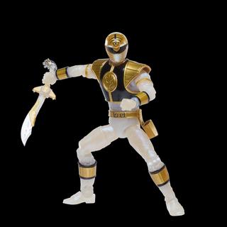 Power Rangers Lightning Collection Mighty Morphin Metallic White Ranger