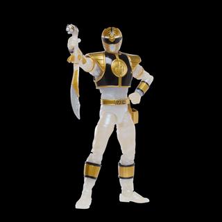 Power Rangers Lightning Collection Mighty Morphin Metallic White Ranger