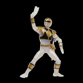 Power Rangers Lightning Collection Mighty Morphin Metallic White Ranger