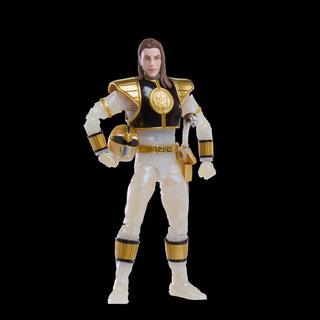 Power Rangers Lightning Collection Mighty Morphin Metallic White Ranger