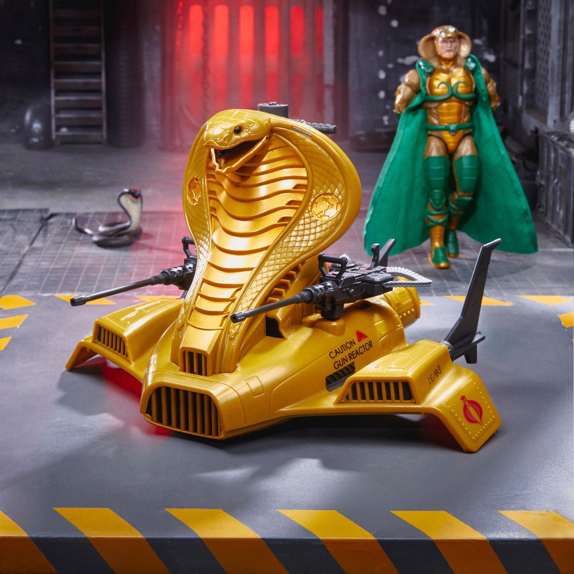 G.I. Joe Classified Series Serpentor & Air Chariot Figure, Vehicle 57 ...