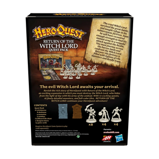 Avalon Hill HeroQuest Return of the Witch Lord (English Version)