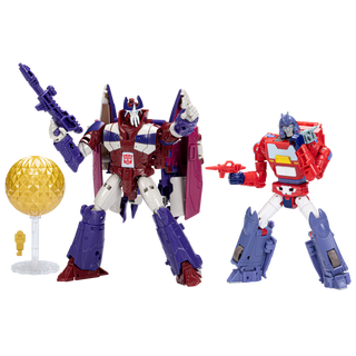 Transformers Generations Legacy Pack de 2 figurines Orion Pax Deluxe et Alpha Trion Voyageur A Hero is Born