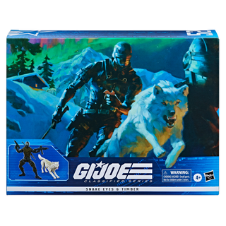 G.I. Joe Classified Series Snake Eyes & Timber Action Figures