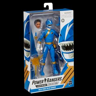 Power Rangers Lightning Collection Wild Force Blue Ranger Figure