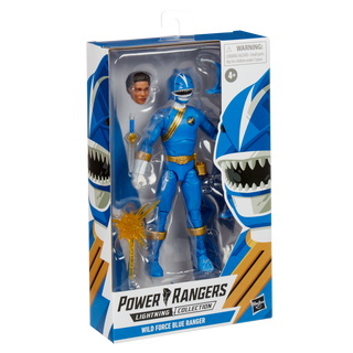 Power Rangers Lightning Collection Wild Force Blue Ranger Figure