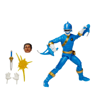 Power Rangers Lightning Collection Wild Force Blue Ranger Figure