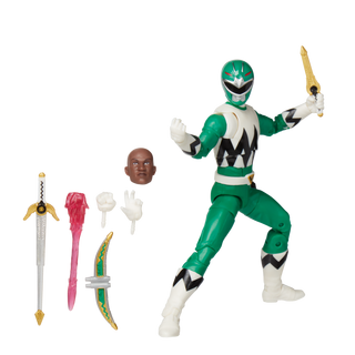 Power Rangers Lightning Collection Lost Galaxy Green Ranger Figure