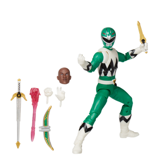 Power Rangers Lightning Collection Lost Galaxy Green Ranger Figure