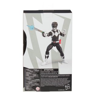 Power Rangers Lightning Collection Mighty Morphin Power Rangers Black Ranger Figure