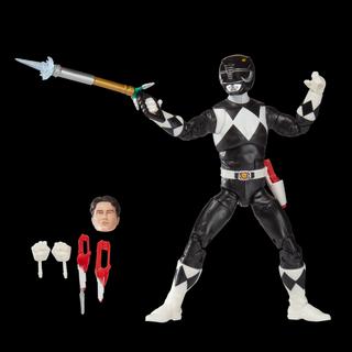 Power Rangers Lightning Collection - Figura Mighty Morphin Power Rangers Black Ranger