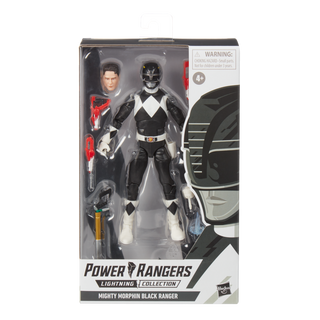 Power Rangers Lightning Collection Mighty Morphin Power Rangers Black Ranger Figure