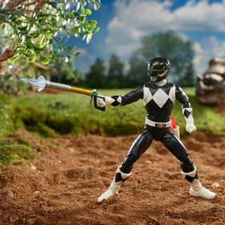 Power Rangers Lightning Collection - Figura Mighty Morphin Power Rangers Black Ranger