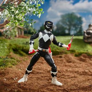 Power Rangers Lightning Collection - Figura Mighty Morphin Power Rangers Black Ranger