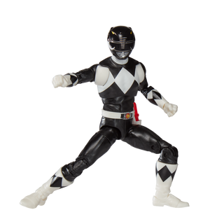 Power Rangers Lightning Collection Figura Mighty Morphin Power Rangers Black Ranger Hasbro Pulse