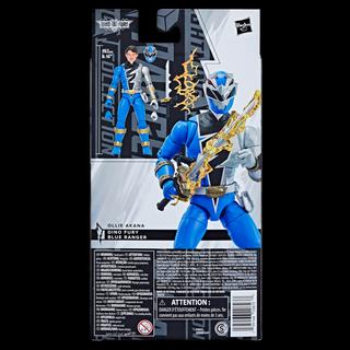 Power Rangers Lightning Collection Dino Fury Blue Ranger Figure