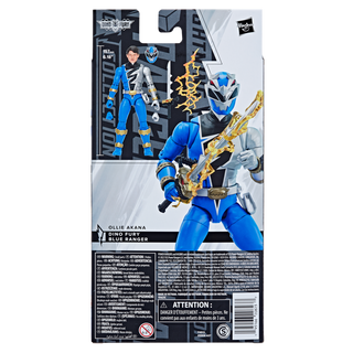 Power Rangers Lightning Collection Dino Fury Blue Ranger Figure