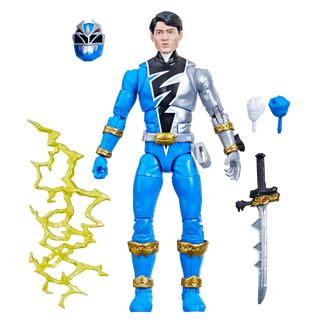 Power Rangers Lightning Collection Dino Fury Blue Ranger Figure