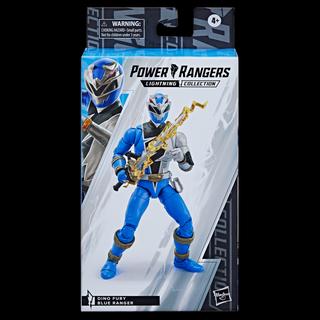 Power Rangers Lightning Collection Dino Fury Blue Ranger Figure