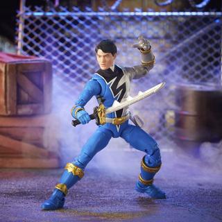 Power Rangers Lightning Collection Dino Fury Blue Ranger Figure