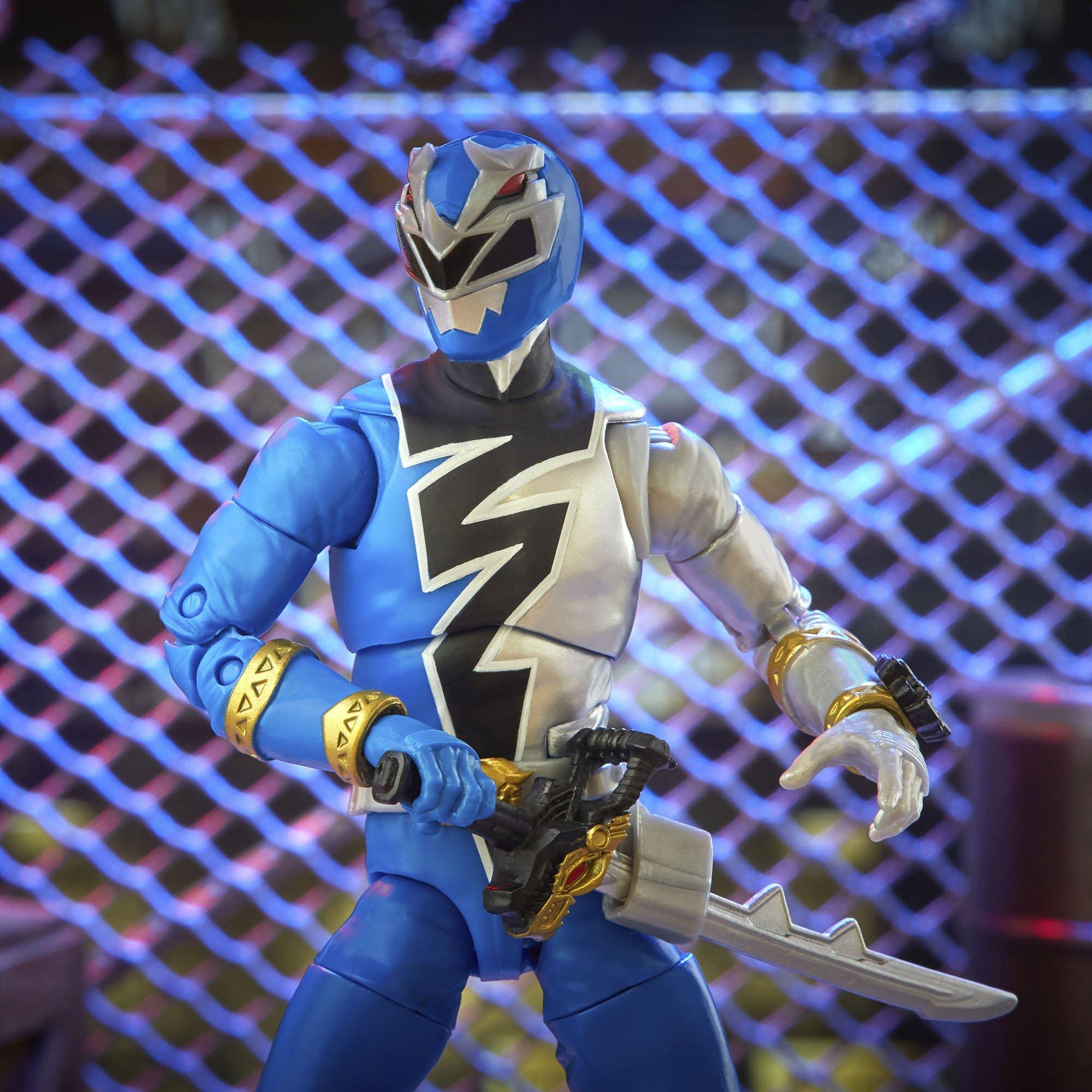 Power Rangers Lightning Collection Dino Fury Blue Ranger Figure ...