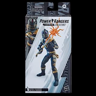 Power Rangers Lightning Collection Dino Thunder Black Ranger Figure