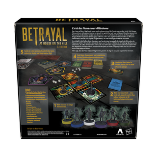 Avalon Hill Betrayal at House on the Hill 3. Edition (Deutsche Version)