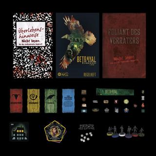 Avalon Hill Betrayal at House on the Hill 3. Edition (Deutsche Version)