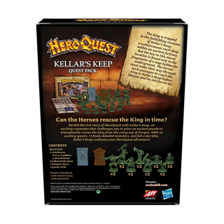 Avalon Hill HeroQuest Kellar's Keep Expansion