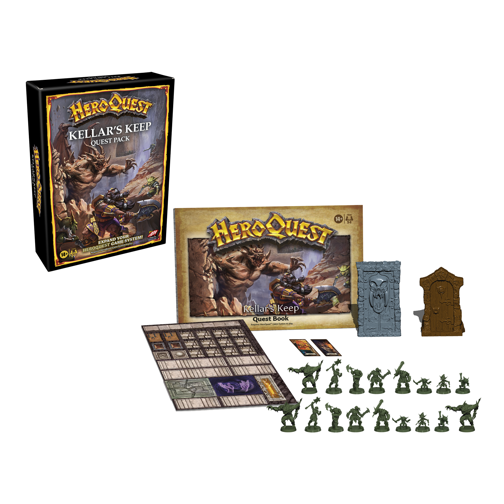 Avalon Hill HeroQuest Kellar's Keep Expansion (English Version)